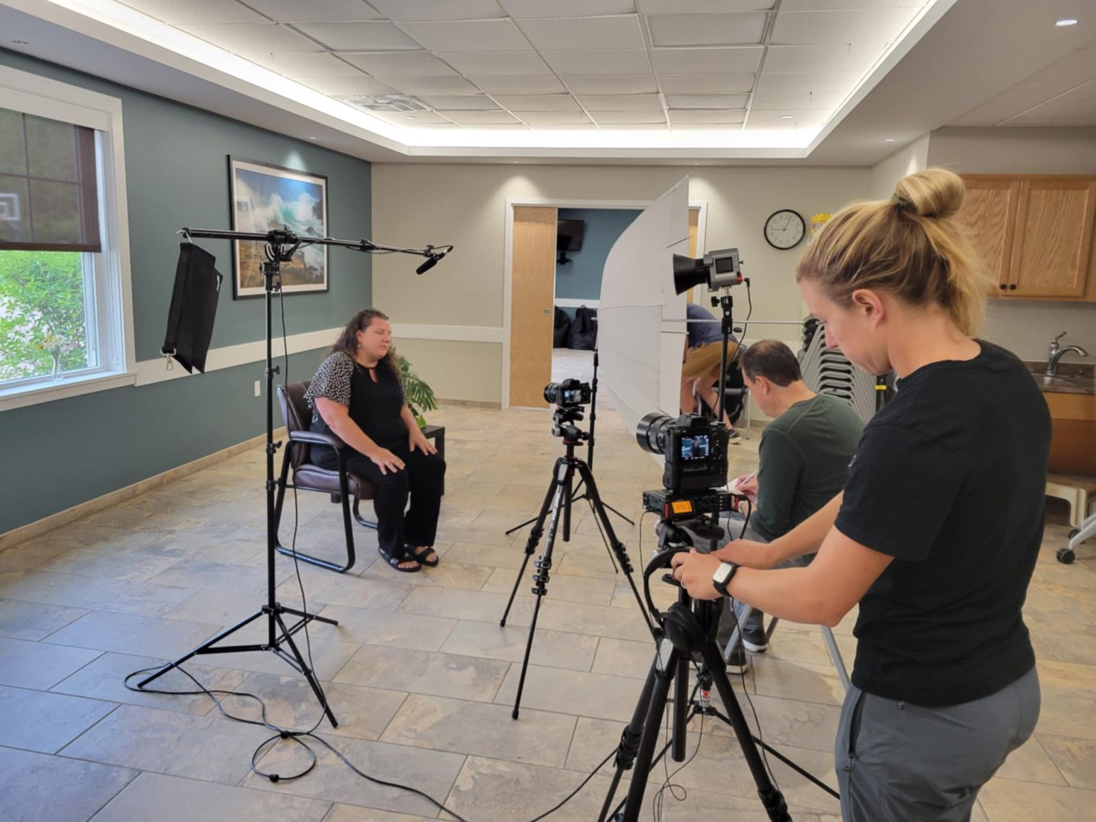 Viewpoint Filming at DEHI! - Downeast Horizons